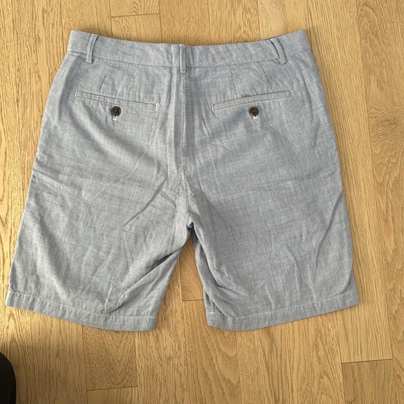 Club Monaco Maddox Fit Stretched Linen Cotton Blend Elastane Shorts Men’s Sz 29 - Picture 3 of 3